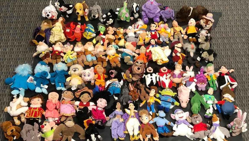 Peluche mini bean bag - mini, disney