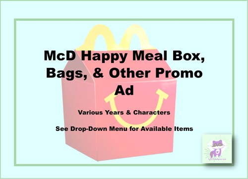 Scatola happy meal - scatola,